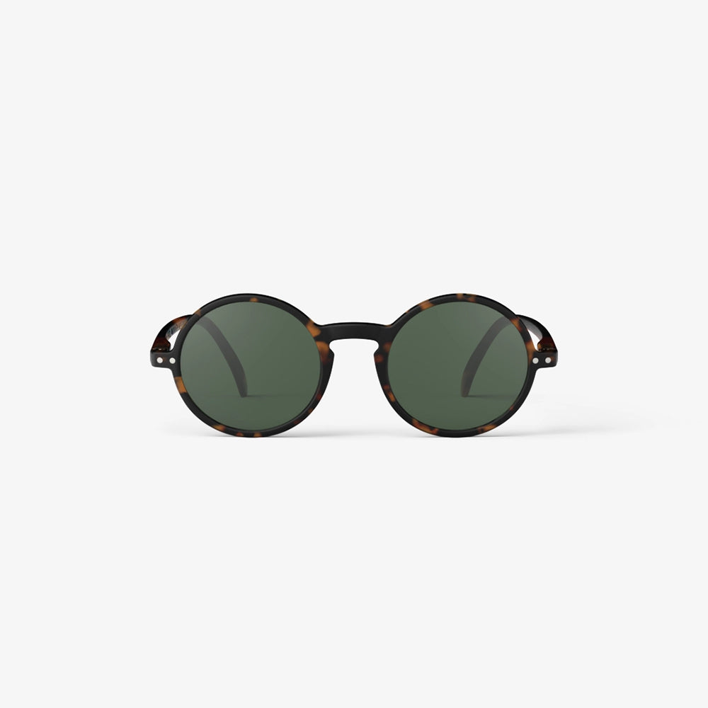 IZIPIZI #G Sun Glasses - Tortoise Green Lenses