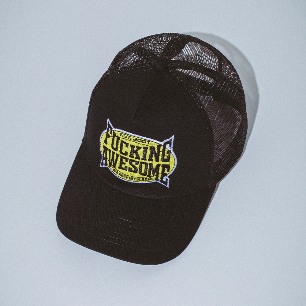 FA KO Mesh Snapback - Black