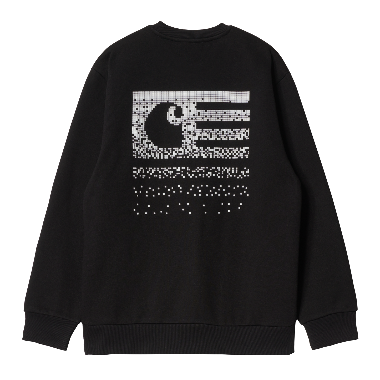 Carhartt WIP Fade State Sweatshirt - Black White