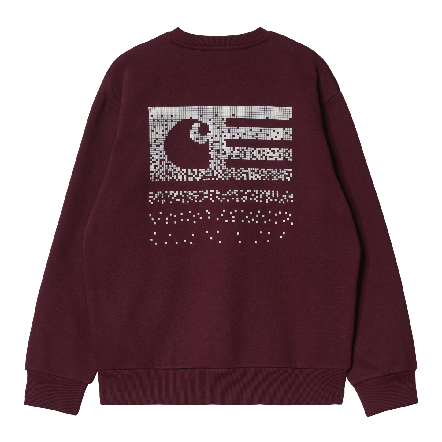 Carhartt WIP Fade State Sweatshirt - Wine White