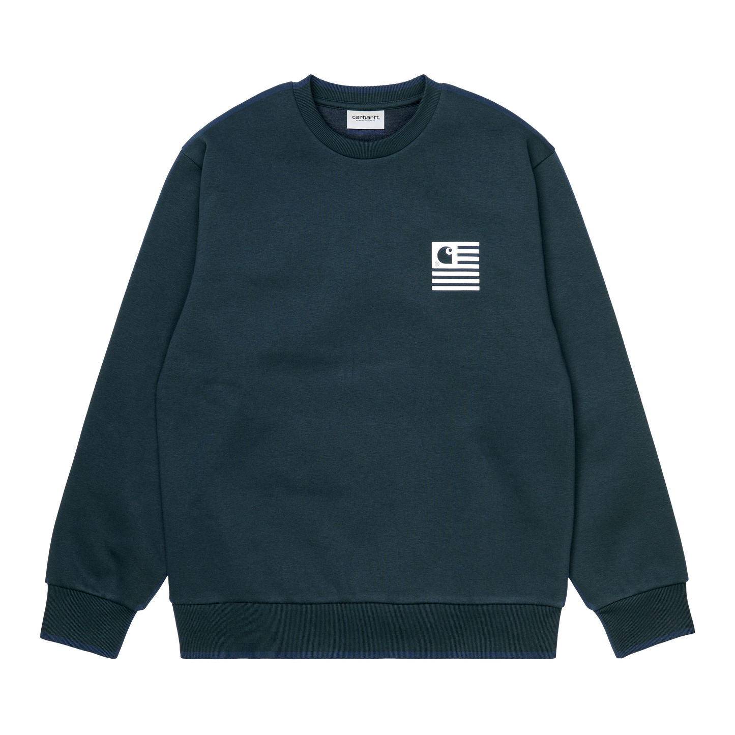 Carhartt WIP Fade State Sweatshirt - Black White