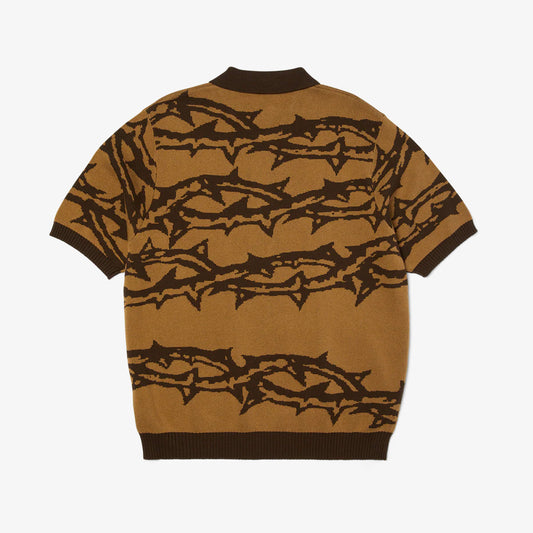 HUF Fantasies Knit SS Top - Brown