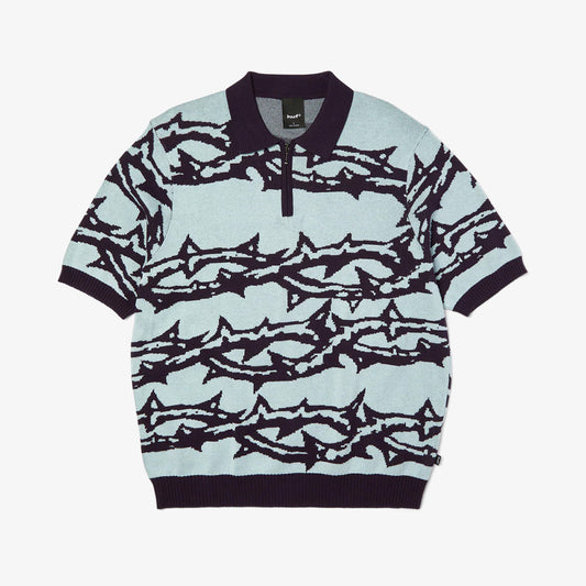 HUF Fantasies Knit SS Top - Light Blue