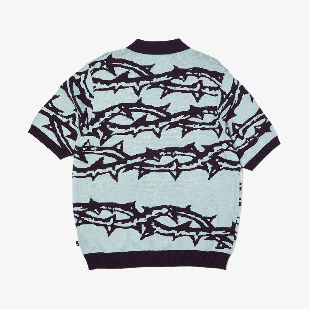HUF Fantasies Knit SS Top - Light Blue