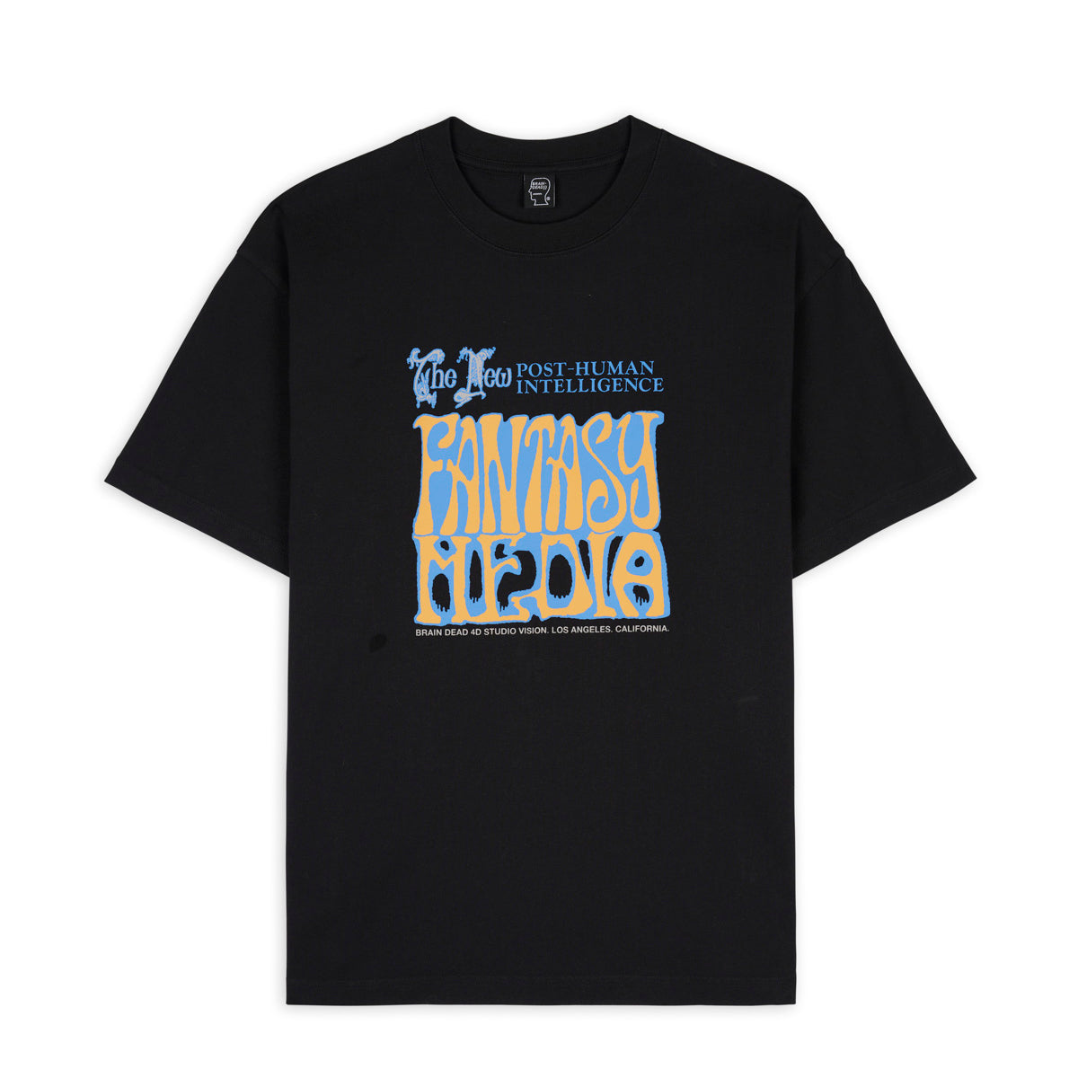 Brain Dead Fantasy Media T-Shirt - Black