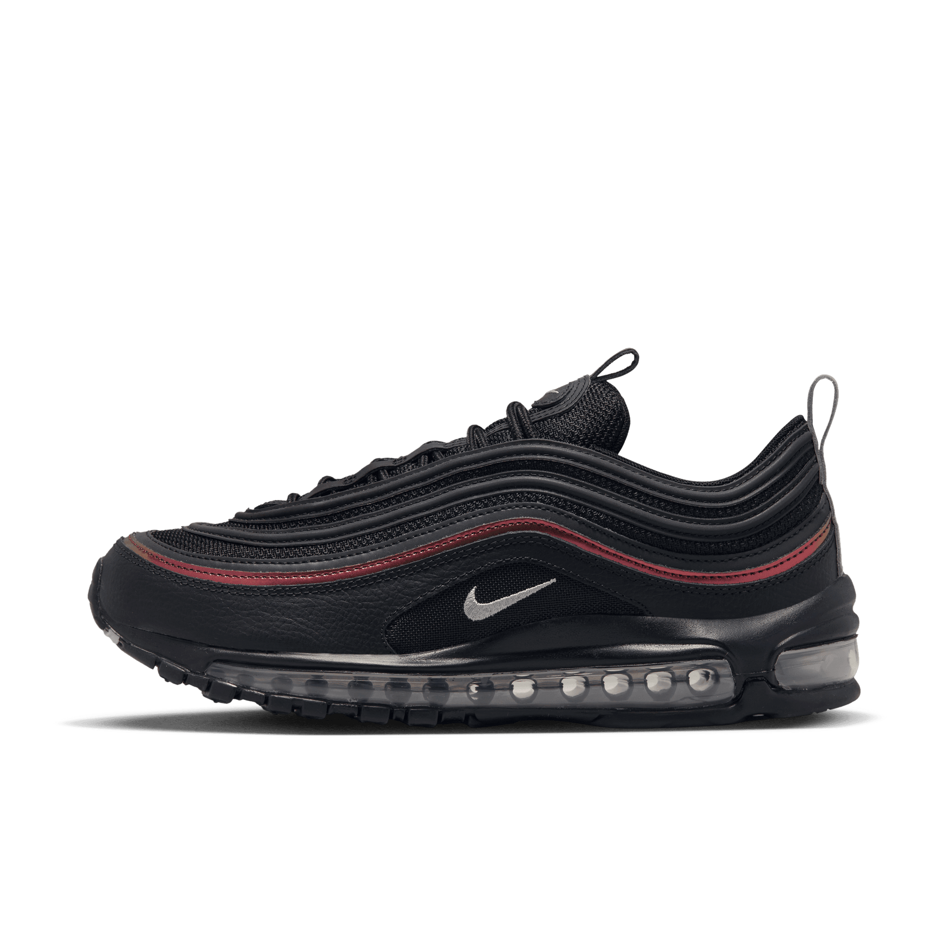 Nike Footwear Black Red Air Max 97 Men's Shoes Nike Air Max 97