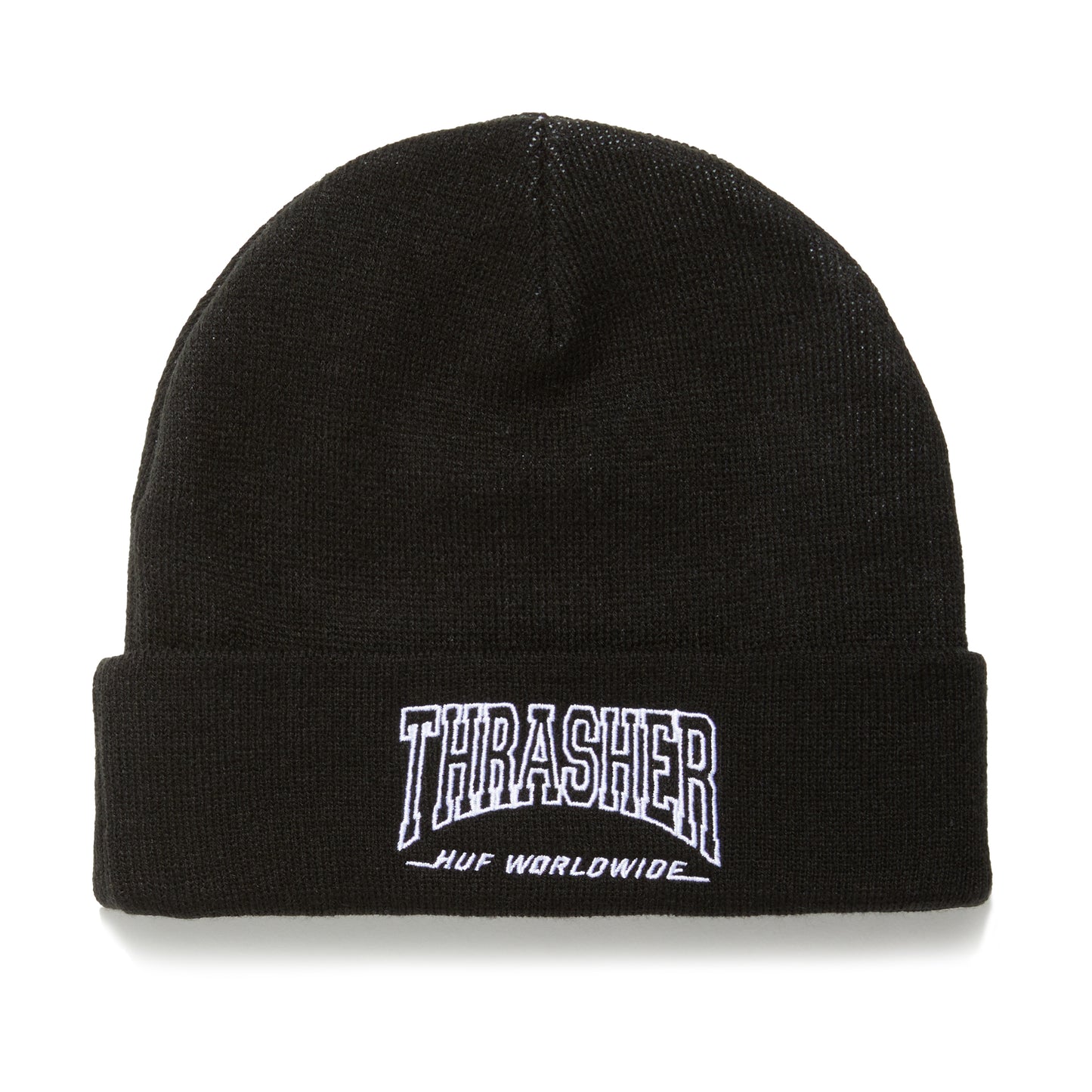 HUF x Thrasher Field Crew Beanie - Black