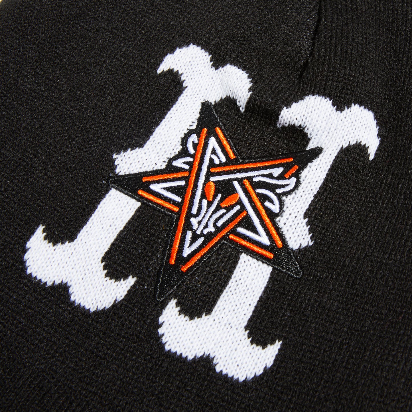 HUF x Thrasher Field Crew Beanie - Black