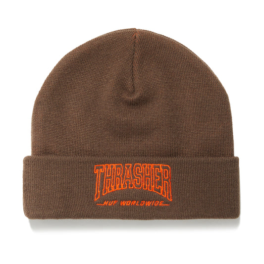 HUF x Thrasher Field Crew Beanie