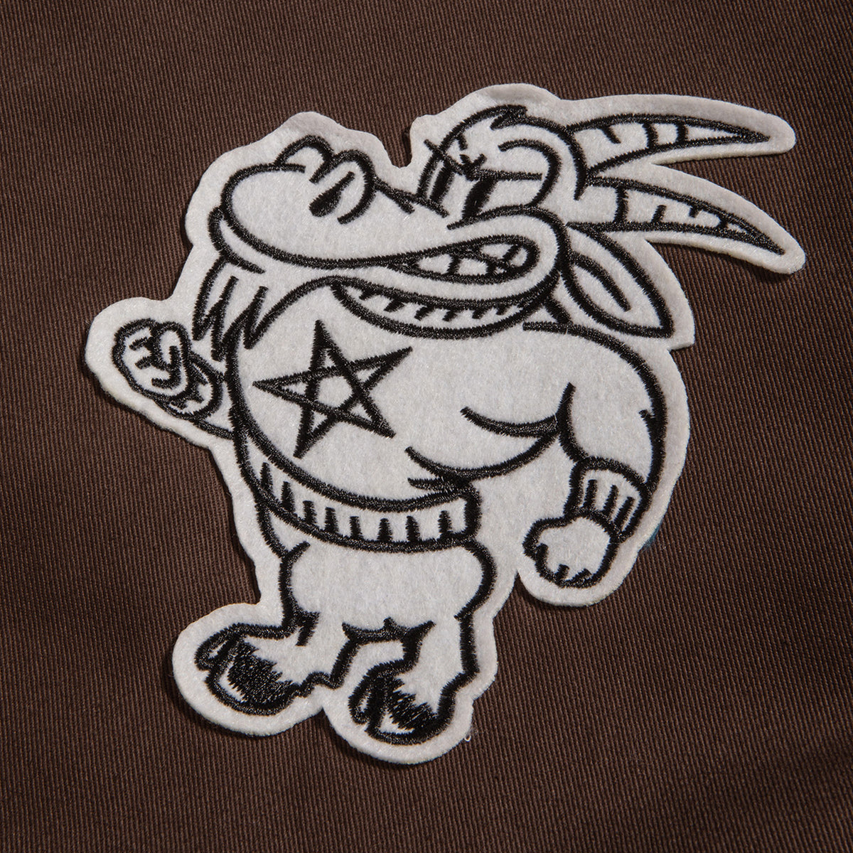 HUF x Thrasher Field Crew Jacket - Chocolate