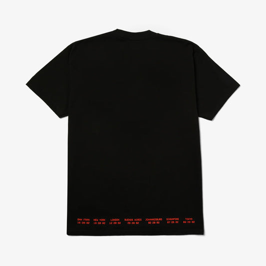 HUF Flight Path SS Tee - Black