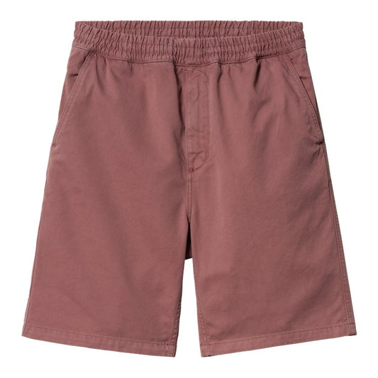 Carhartt WIP Flint Short - Dusky Pink Garment Dyed