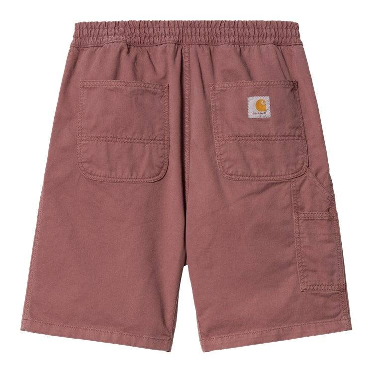 Carhartt WIP Flint Short - Dusky Pink Garment Dyed