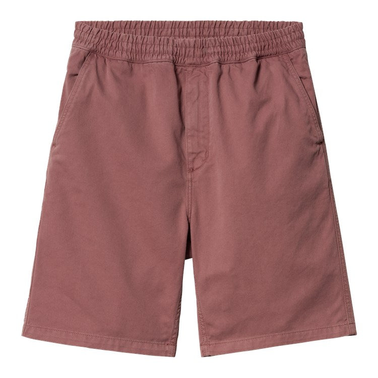 Carhartt WIP Flint Short - Dusky Pink Garment Dyed