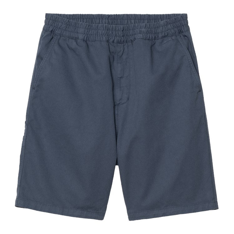 Carhartt WIP Flint Short - Dusky Blue Garment Dyed