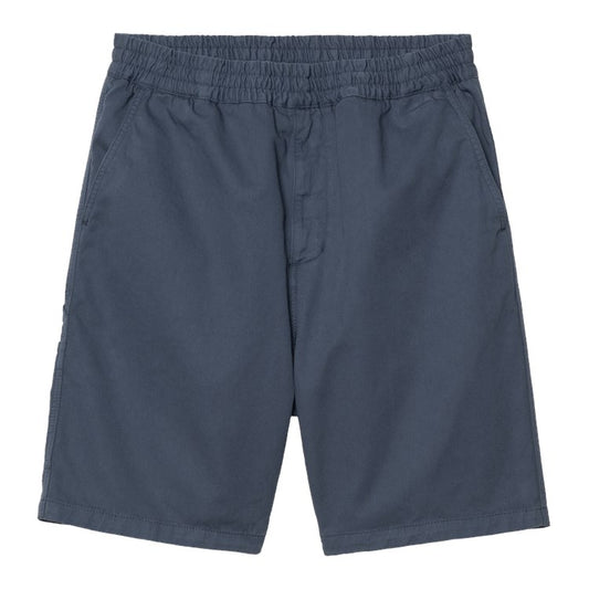 Carhartt WIP Flint Short - Dusky Blue Garment Dyed
