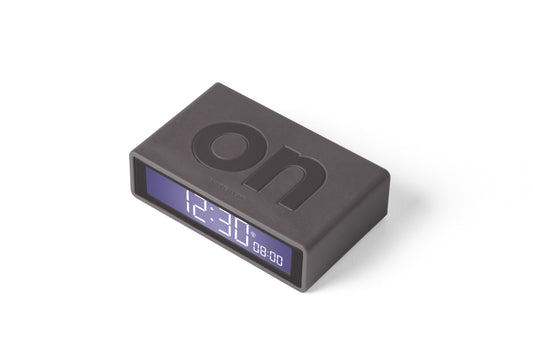 Lexon Flip + Reversible LCD Alarm Clock