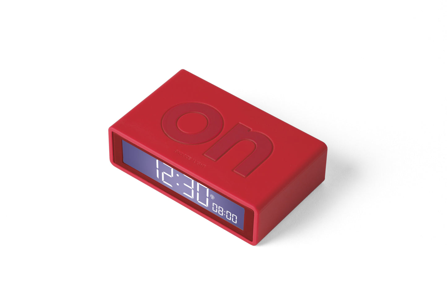 Lexon Flip + Reversible LCD Alarm Clock
