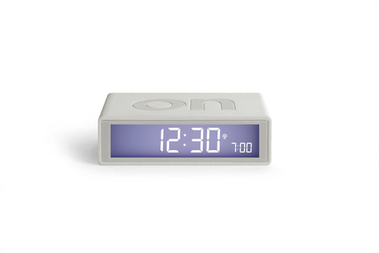 Lexon Flip + Reversible LCD Alarm Clock