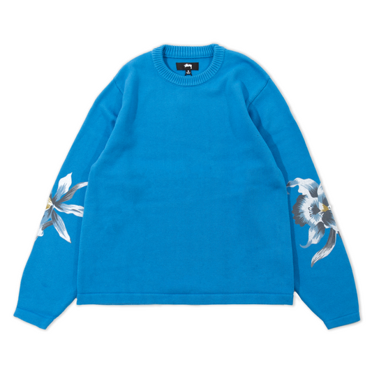 Stüssy Orchid Sweater - Blue