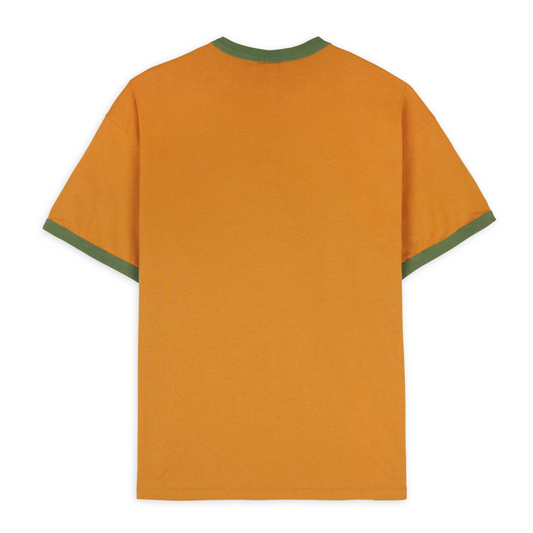 Brain Dead Flyer Ringers T-Shirt - Light Brown