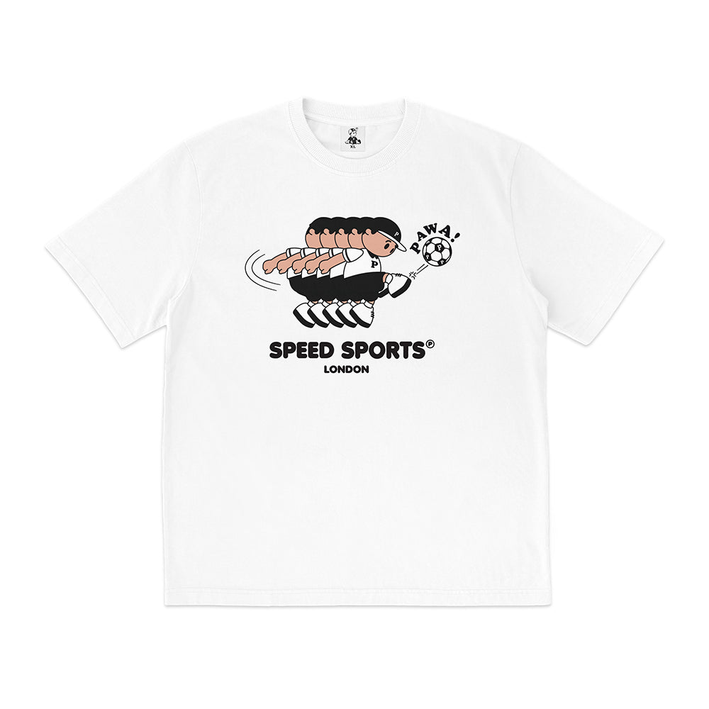 PAWA Footie Boy T-Shirt - White