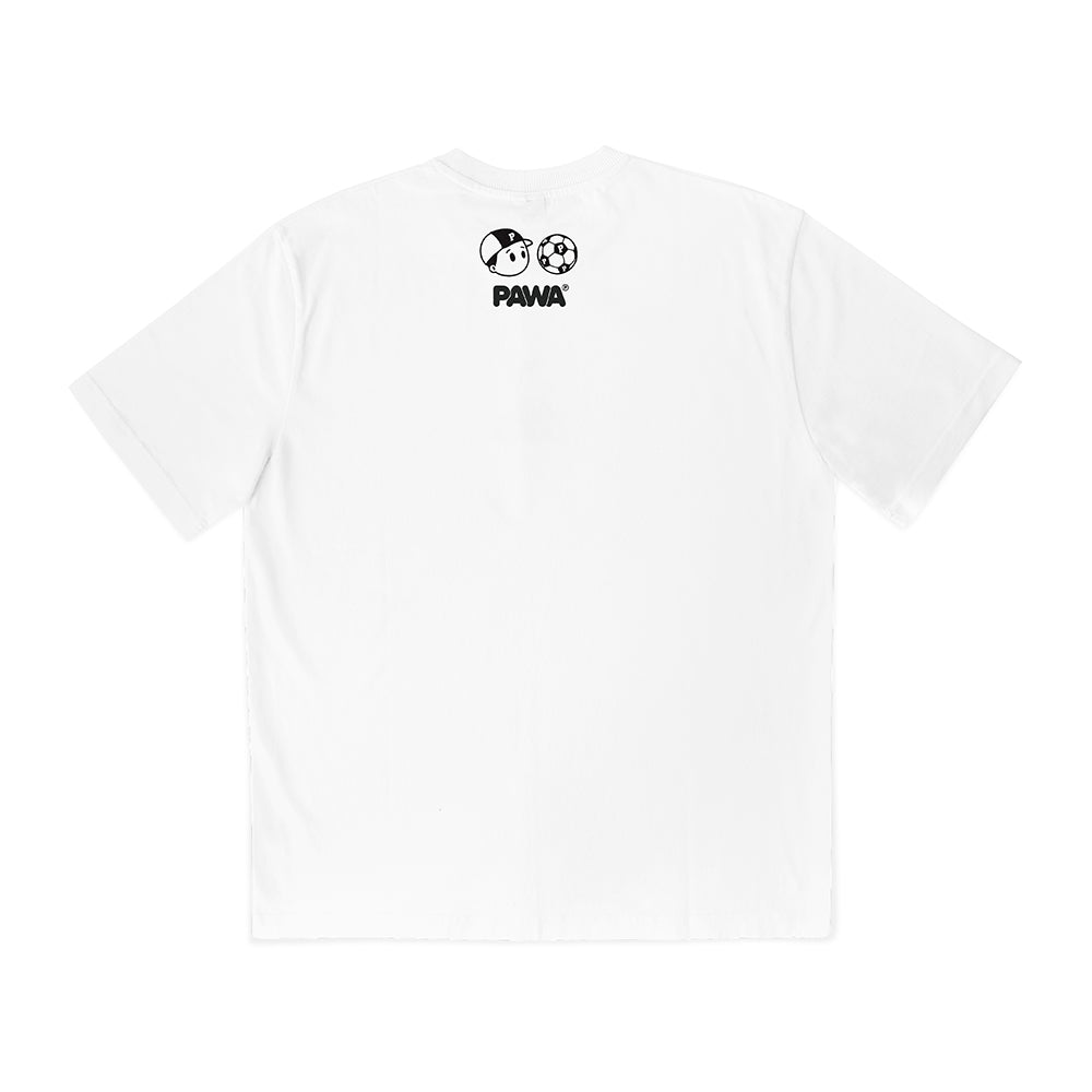 PAWA Footie Boy T-Shirt - White