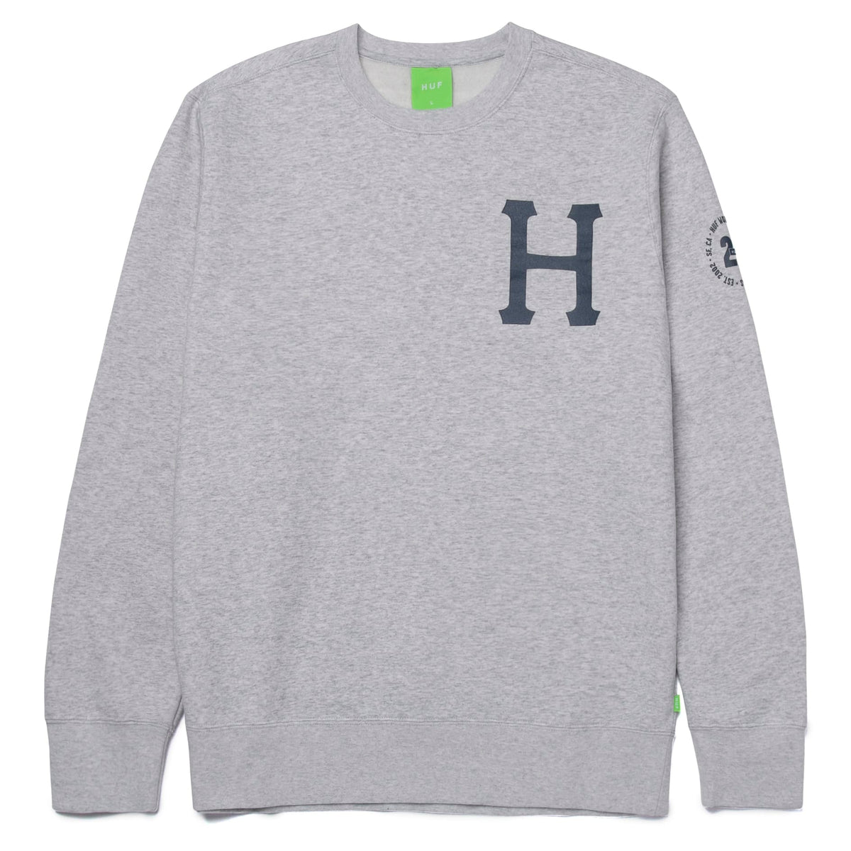 HUF Forever Crew Sweatshirt - Athletic Heather