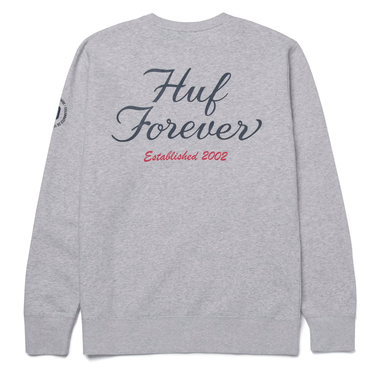 HUF Forever Crew Sweatshirt - Athletic Heather