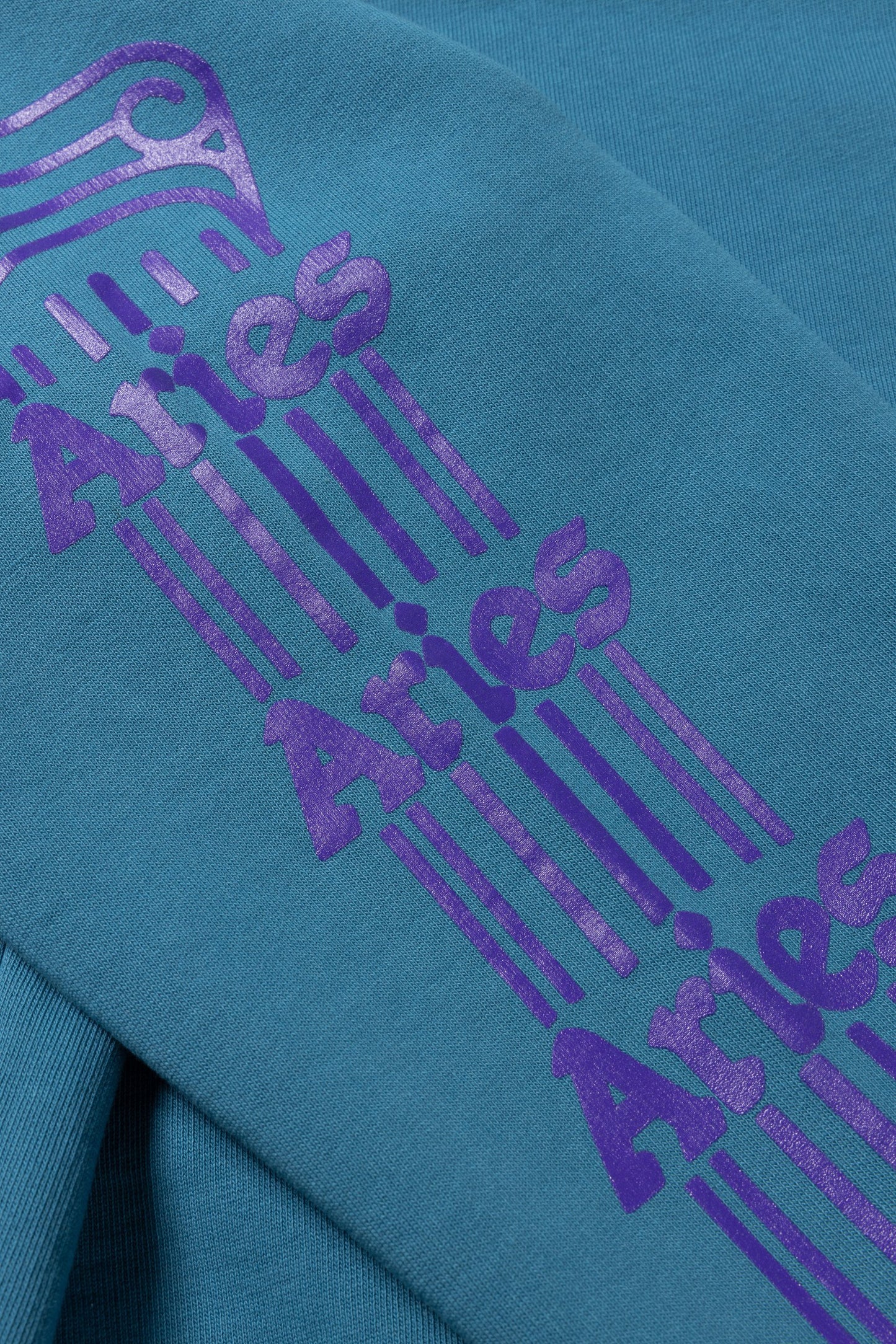 Aries Arise Column Sweatshirt - Oil Slick