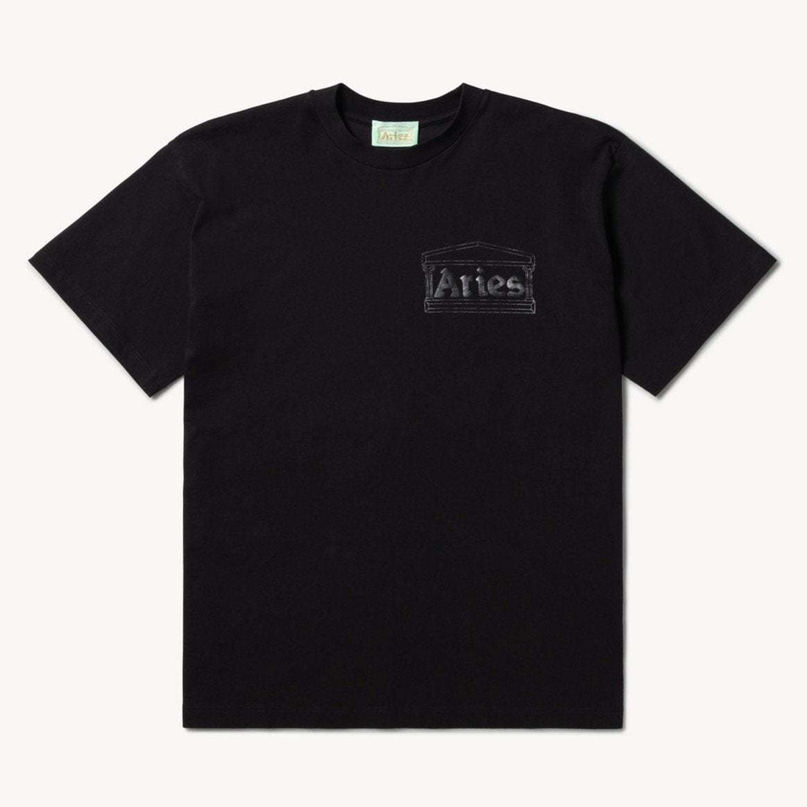 Aries Arise Temple T-Shirt - Black