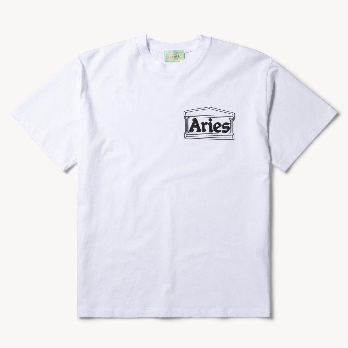 Aries Arise Temple T-Shirt - White