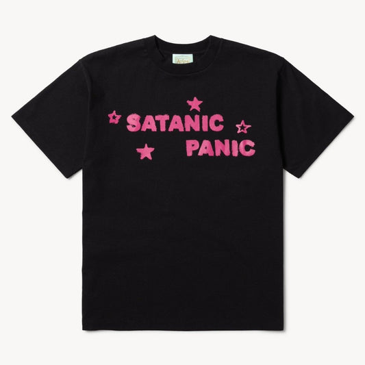 Aries Arise Satanic Panic T-Shirt - Black