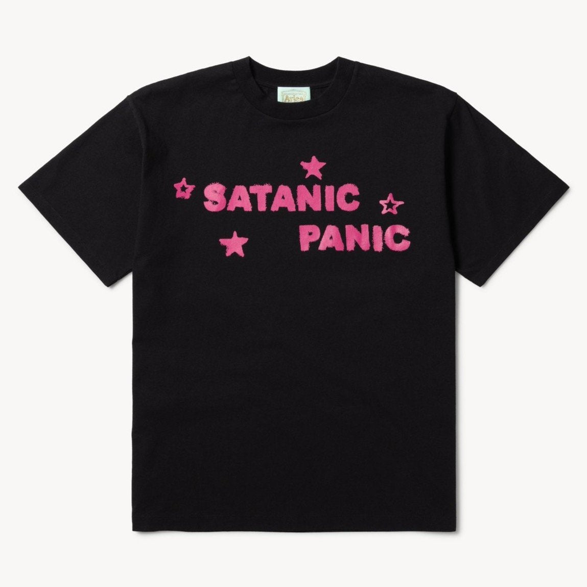 Aries Arise Satanic Panic T-Shirt - Black