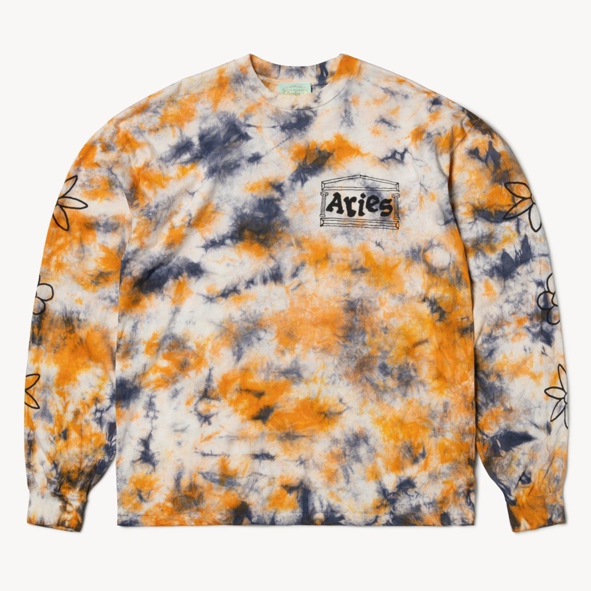 Aries Arise Peace & Love LS T-Shirt - Multi