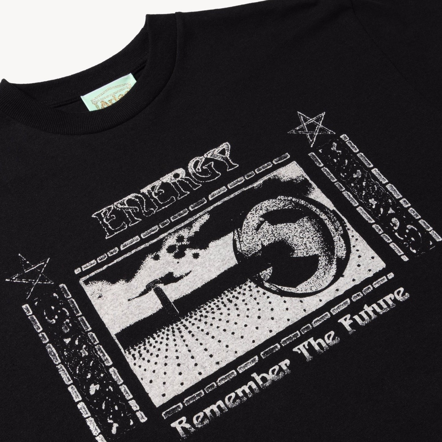 Aries Arise Energy LS T-Shirt - Black