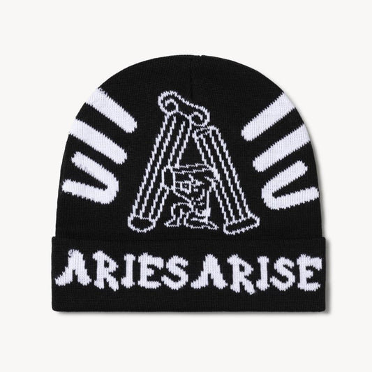 Aries Arise Column Beanie - Black