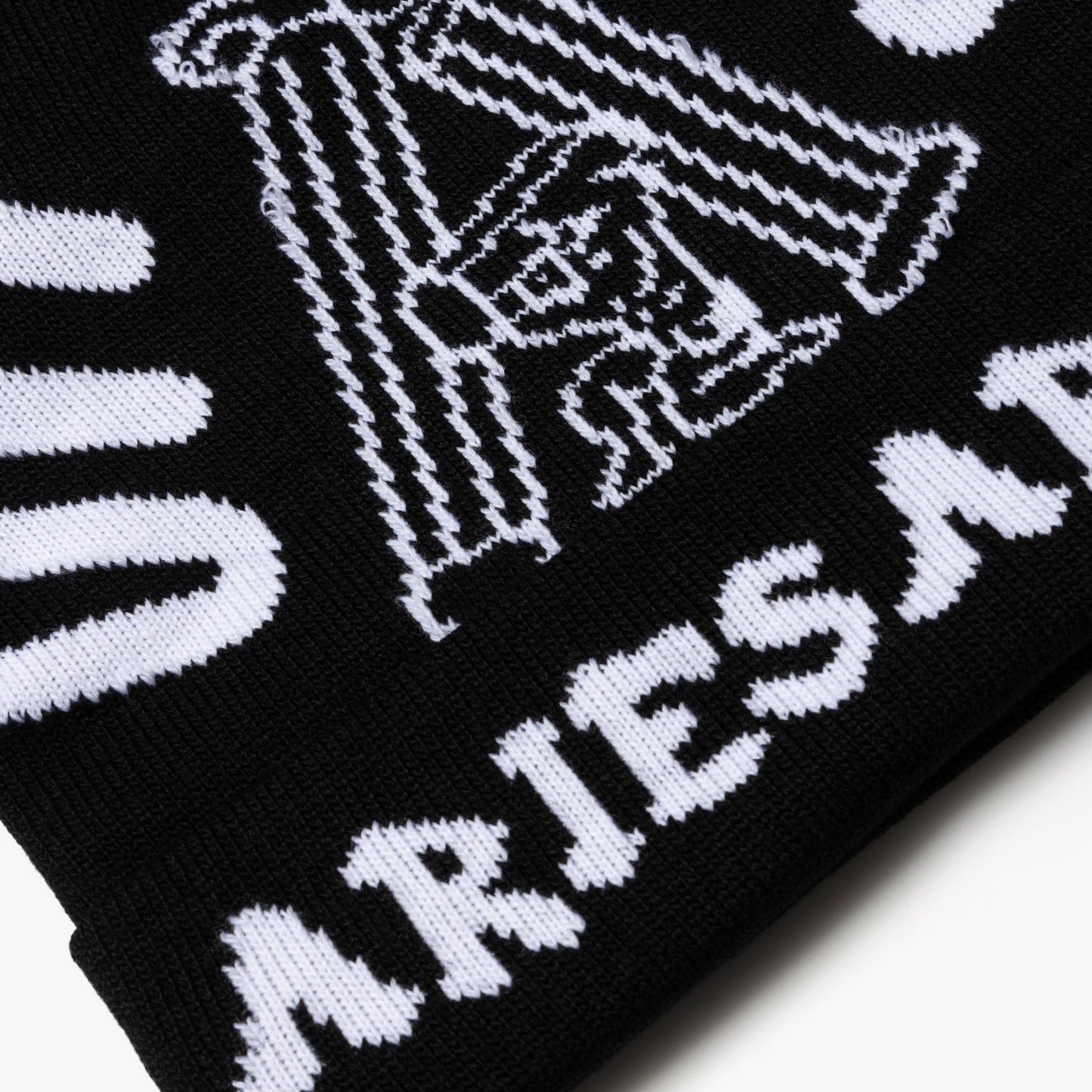 Aries Arise Column Beanie - Black