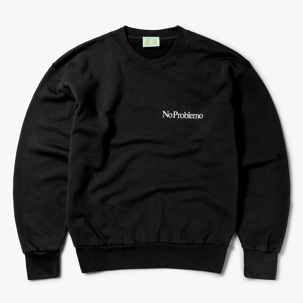 Aries Arise Mini Problemo Sweatshirt - Black