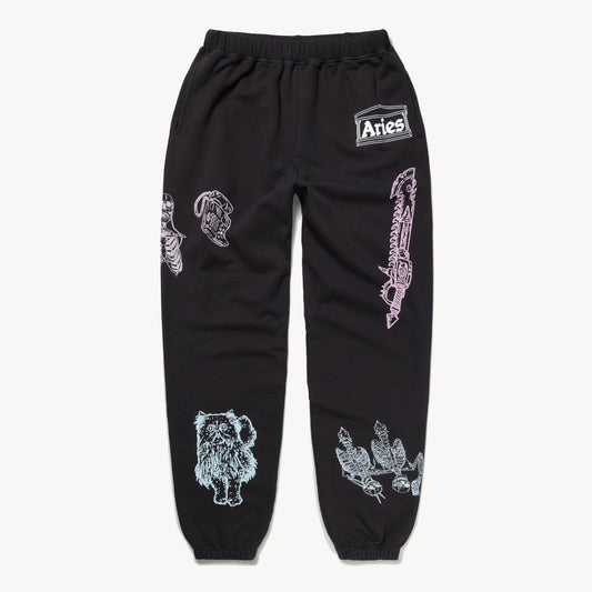 Aries Arise 'Cybin Sweatpant - Black