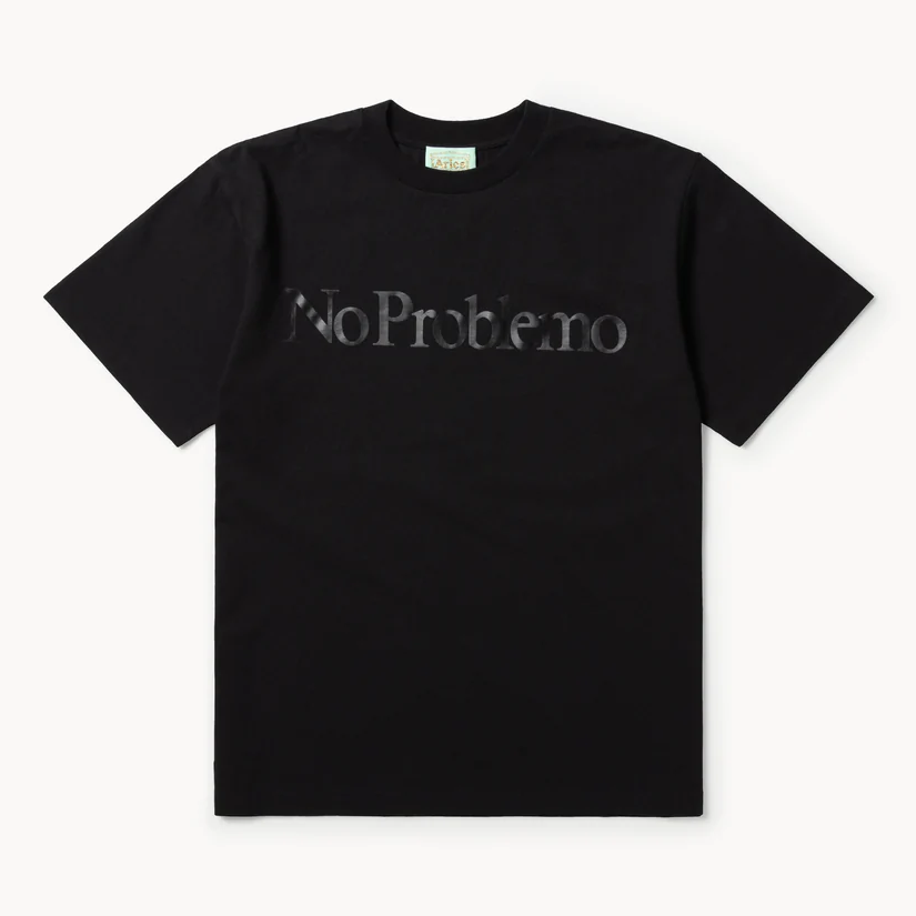 Aries Arise No Problemo T-Shirt - Black
