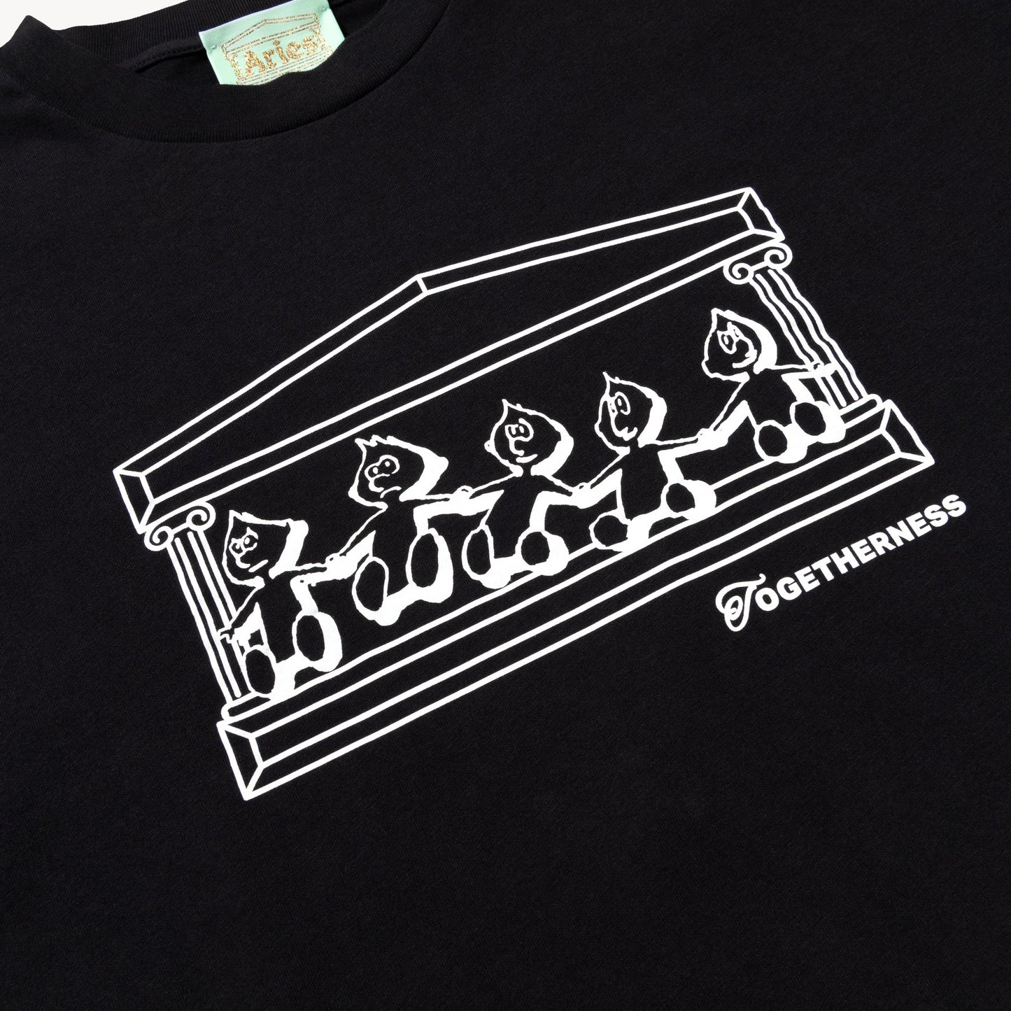 Aries Arise Togetherness T-Shirt - Black