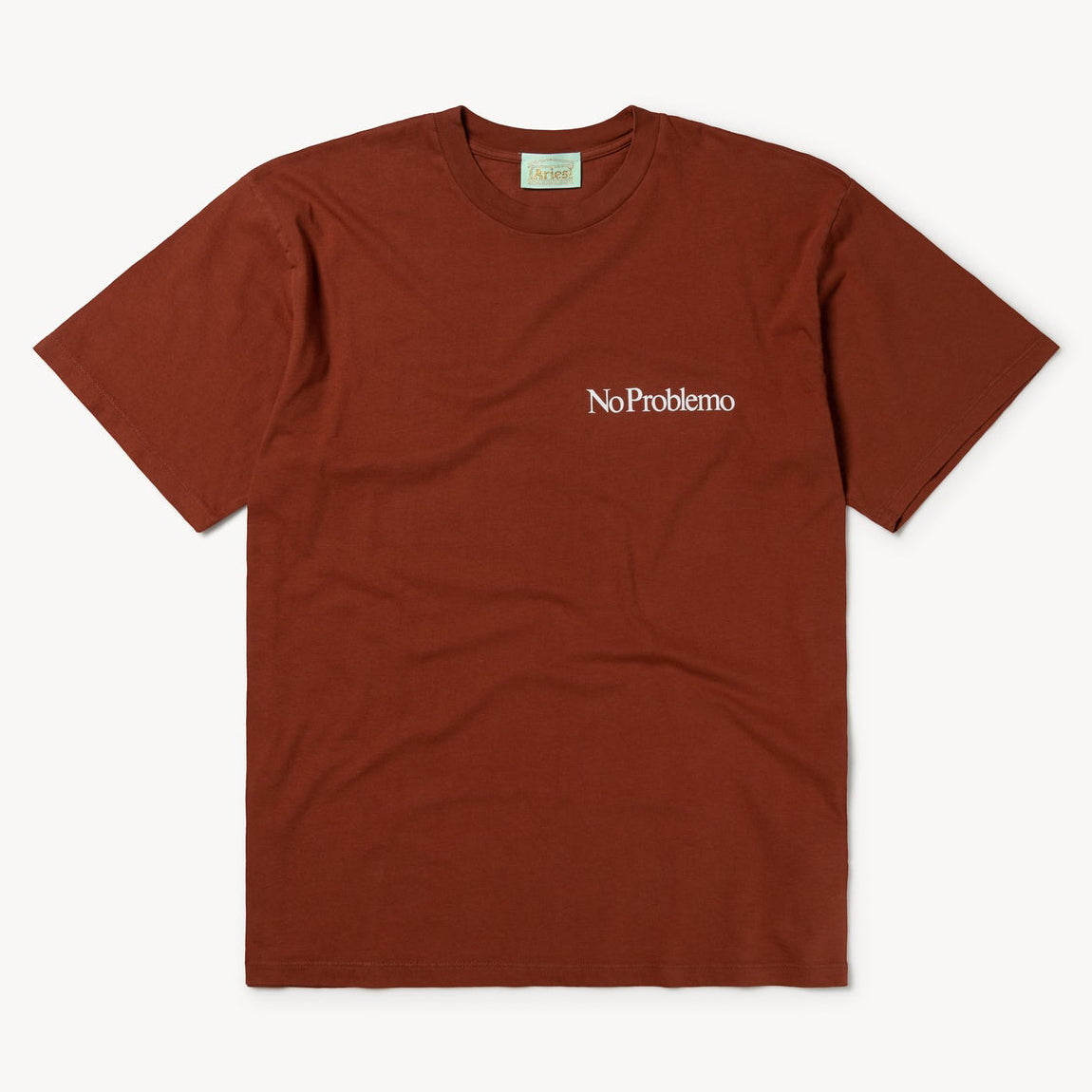 Aries Arise Mini Problemo T-Shirt - Burgundy
