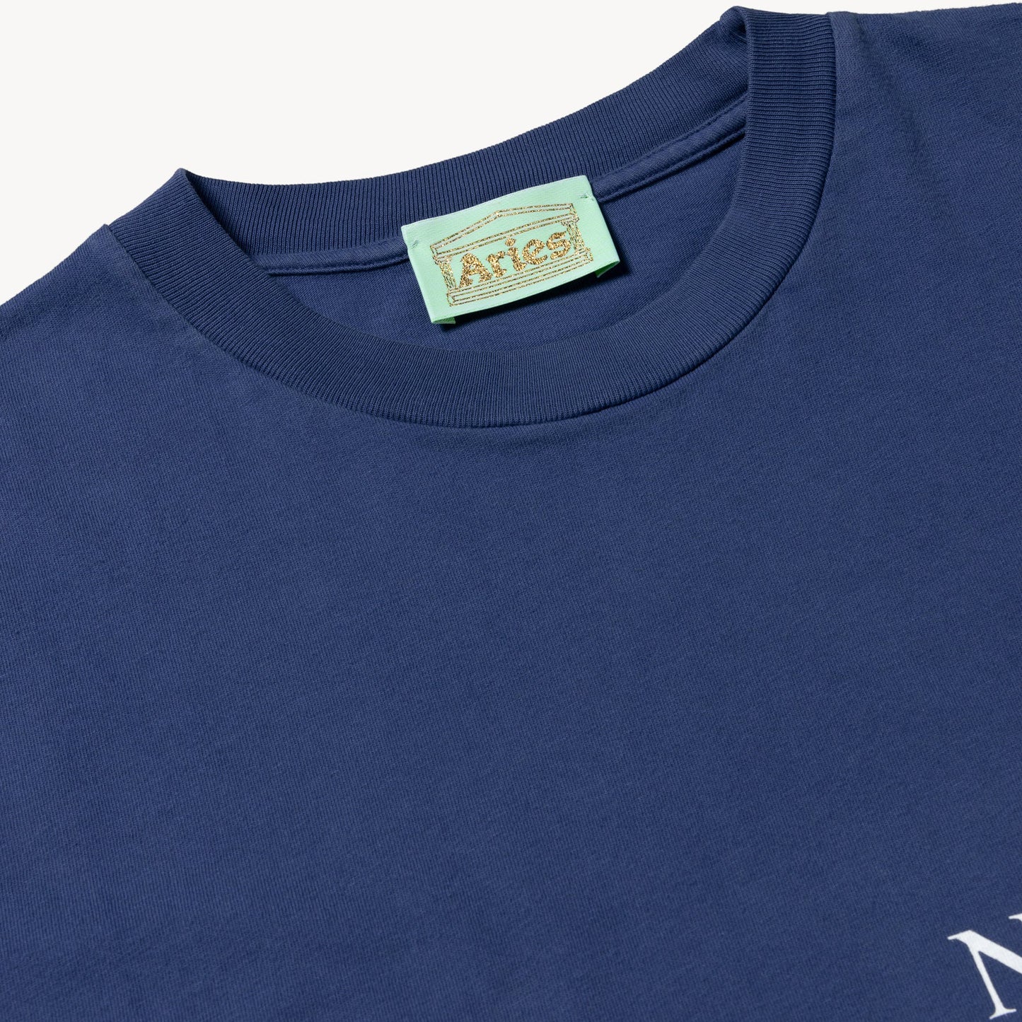 Aries Arise Mini Problemo T-Shirt - Navy