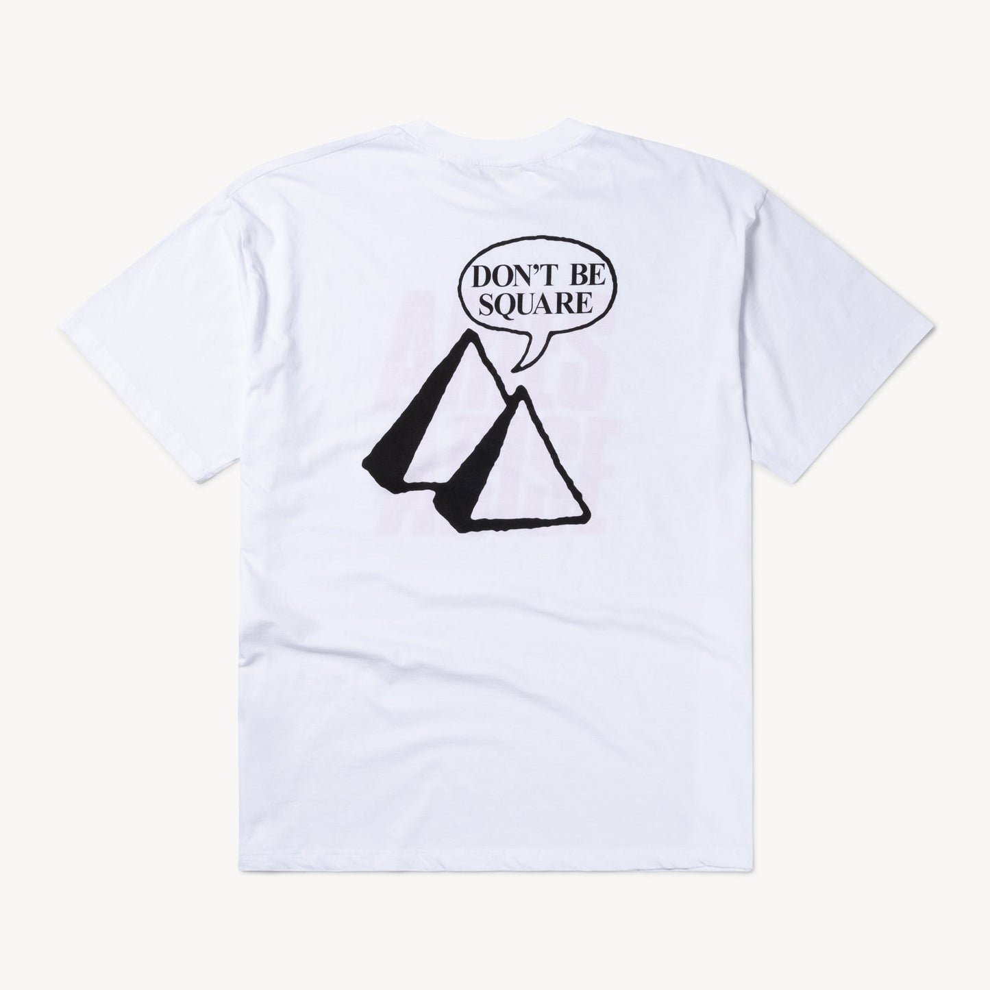 Aries Arise Don't Be A... Inside Out T-Shirt - White