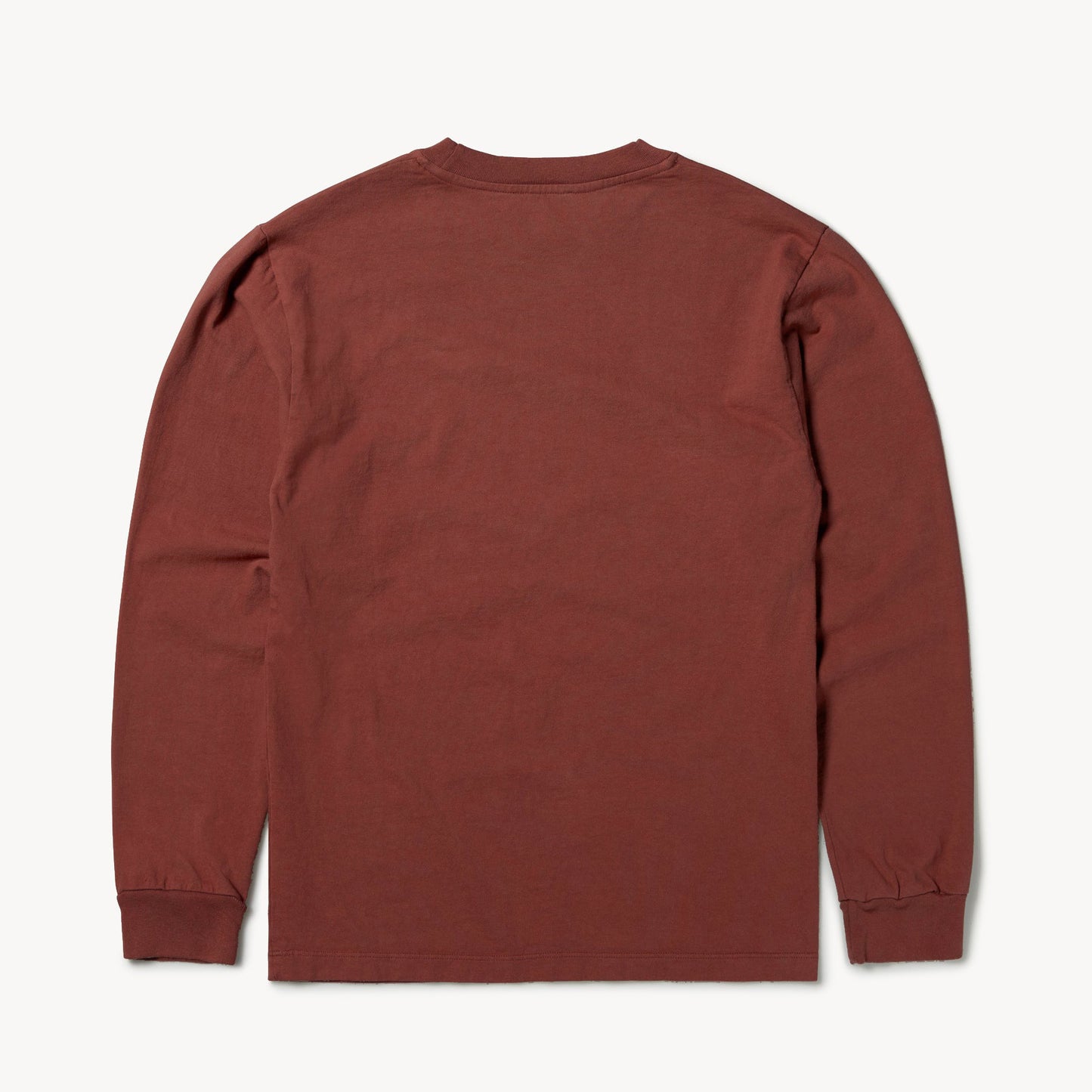 Aries Arise Temple LS T-Shirt - Burgundy