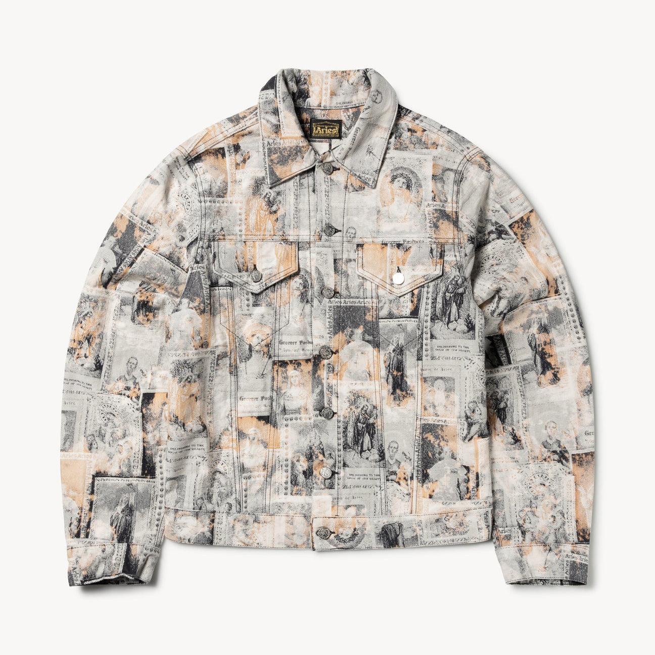 Aries Arise Santino Trucker Jacket - Multi