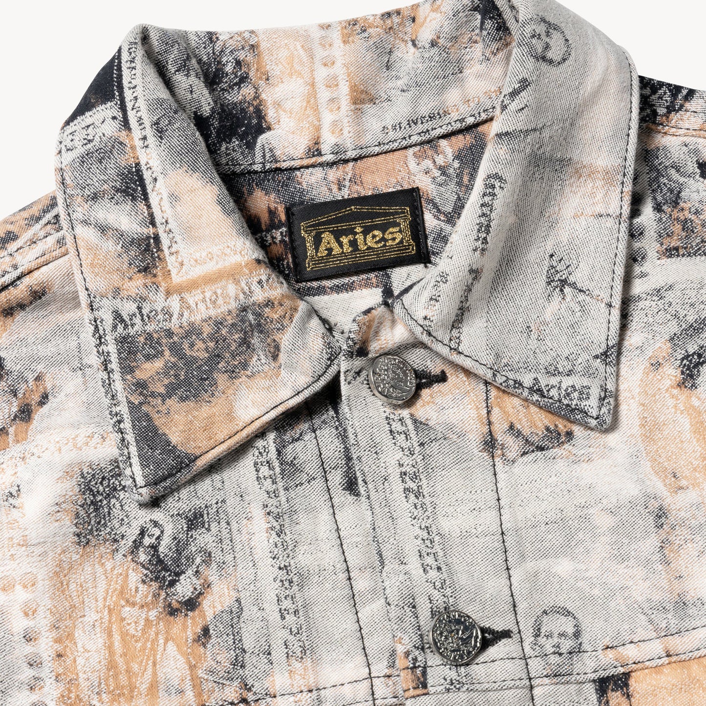 Aries Arise Santino Trucker Jacket - Multi