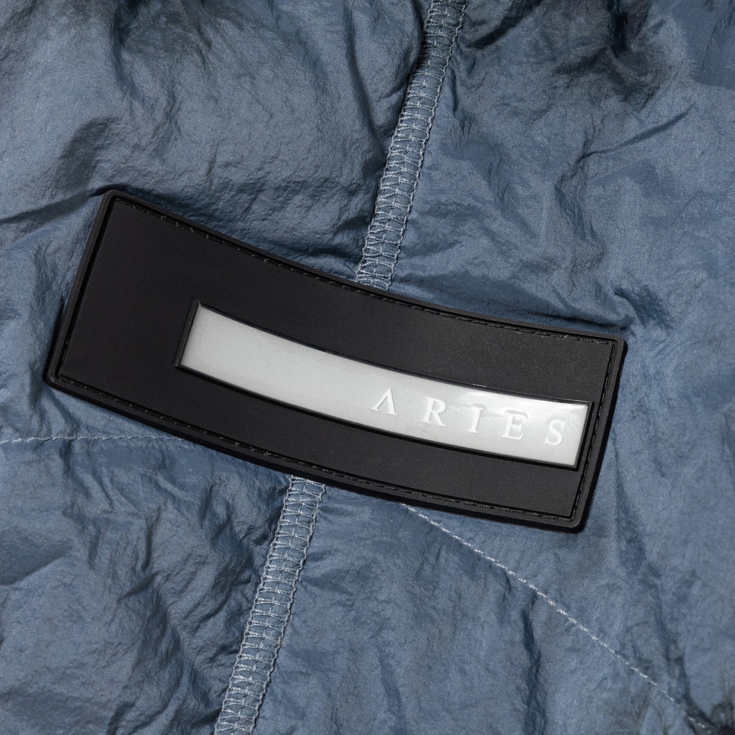 Aries Arise Reversible Down Liner Jacket - Grey Black