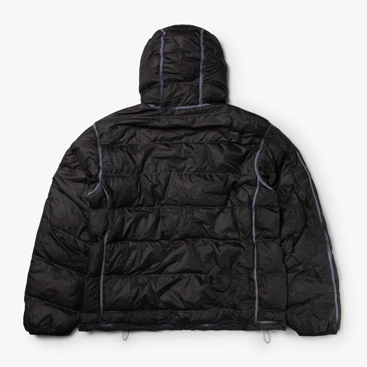 Aries Arise Reversible Down Liner Jacket - Grey Black